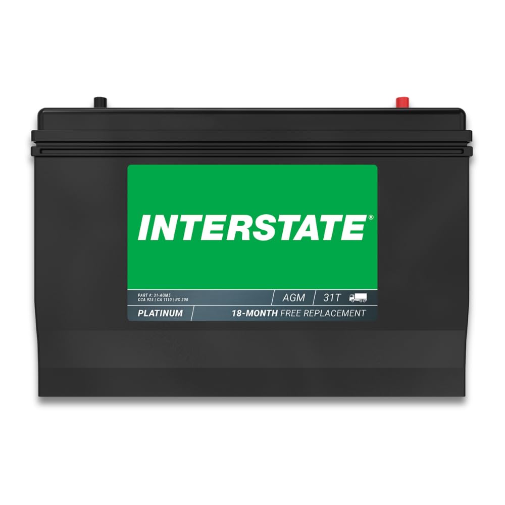 12V 100Ah Group 31 AGM Marine/RV Battery O26980