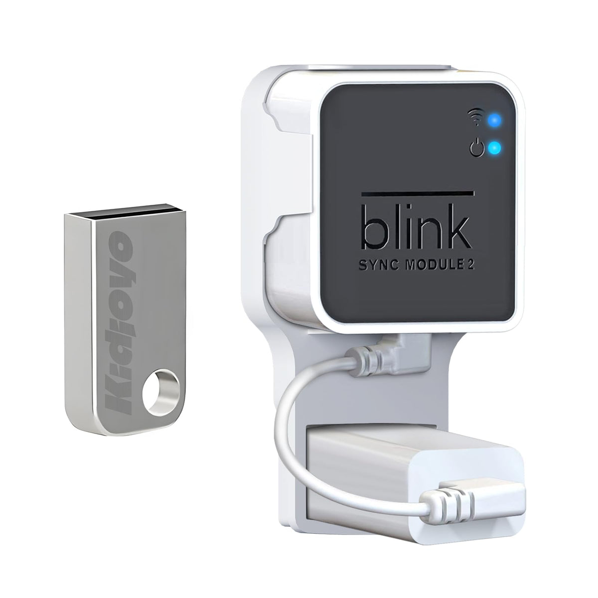 256GB USB Flash Drive & Wall Mount with Short Cable M735113