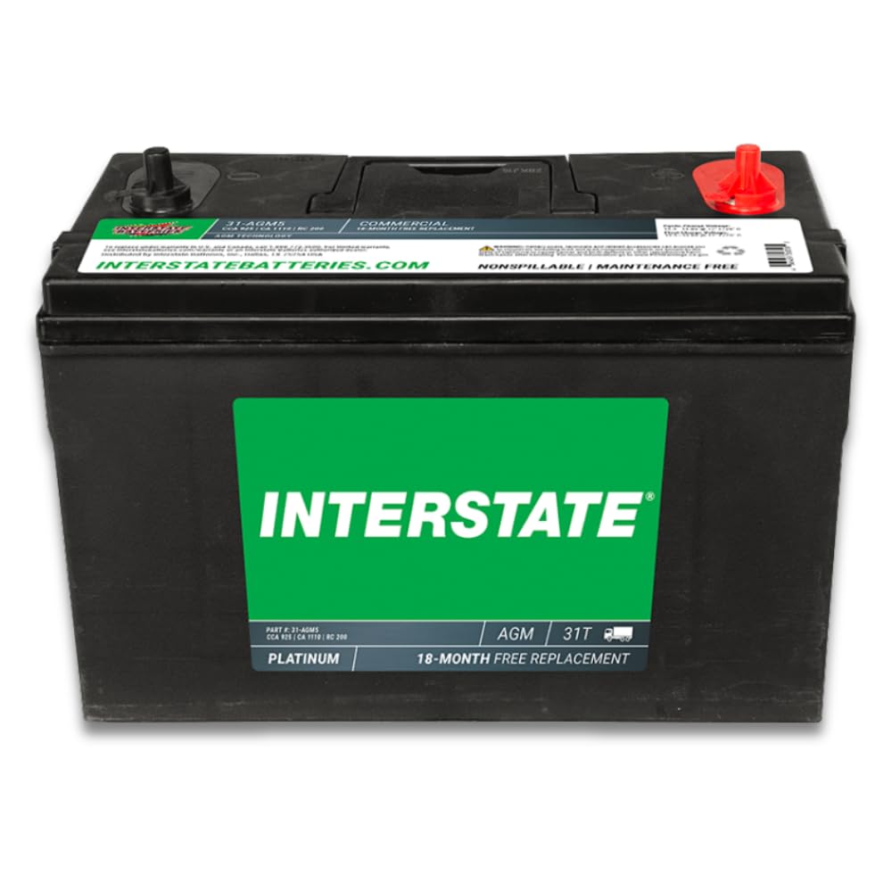 12V 100Ah Group 31 AGM Marine/RV Battery O26980