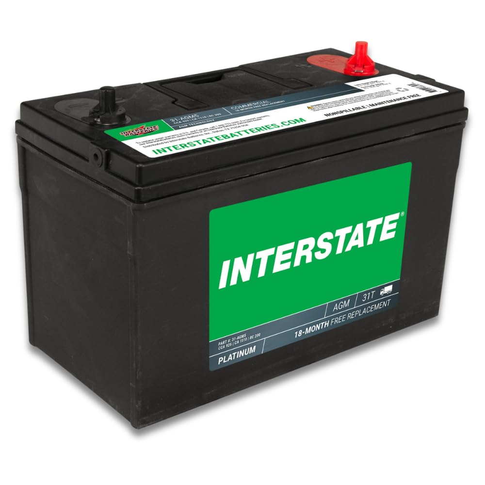 12V 100Ah Group 31 AGM Marine/RV Battery O26980
