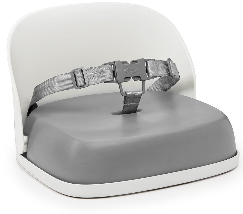 Gray Toddler Booster Seat with Straps I940