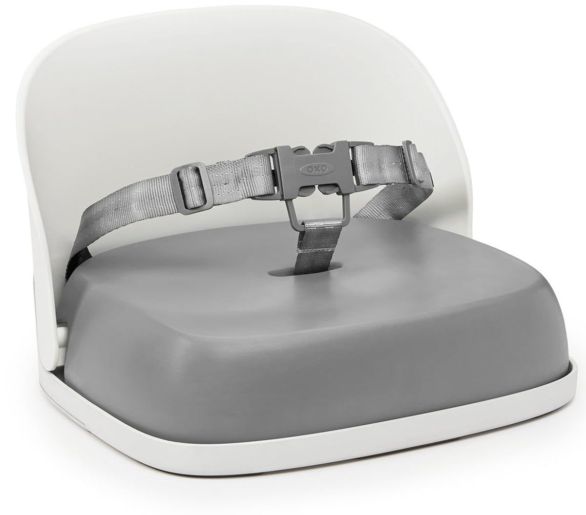 Gray Toddler Booster Seat with Straps I940