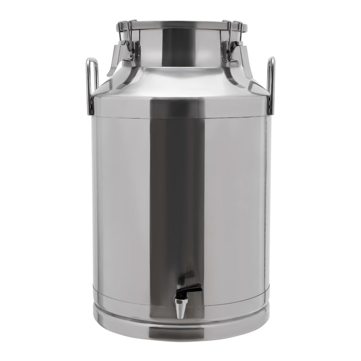 30L Stainless Steel Milk Can with Handle Sealed Lid and Faucet U265609