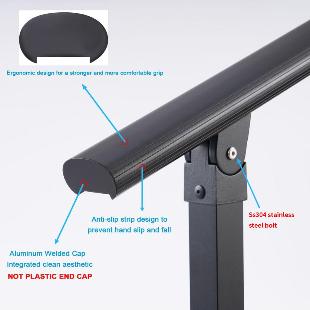1 Step Aluminum Alloy Handrail W779