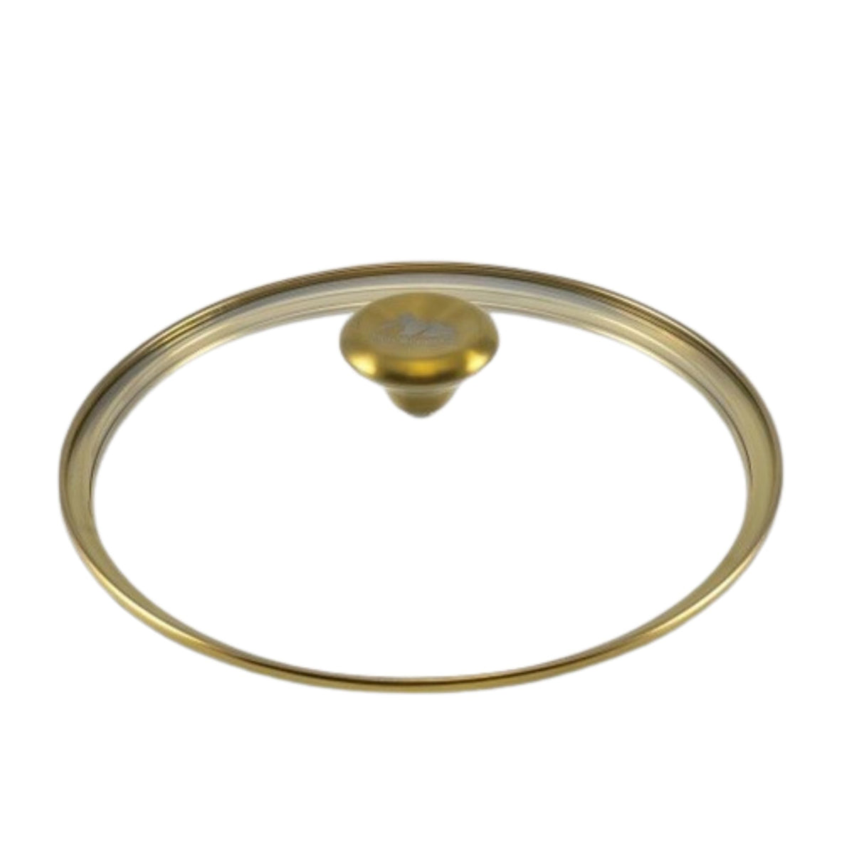 10" Tempered Glass Lid with Steam Vent & Stainless Steel Rim E693