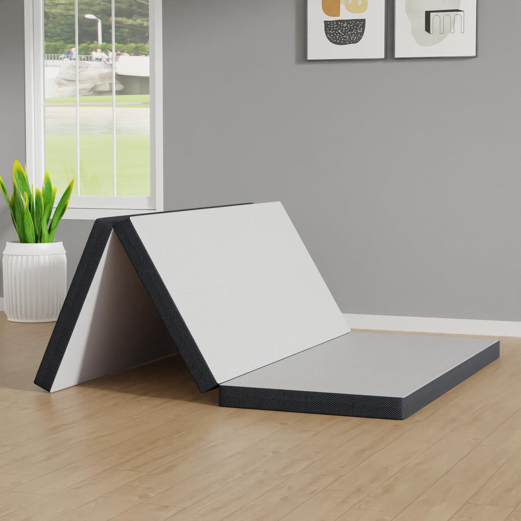 3" Tri Folding Memory Foam Mattress Queen Medium Firm P9680