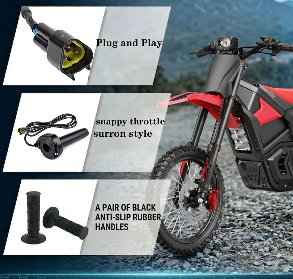 Electric Dirt Bike Twist Throttle Z5952