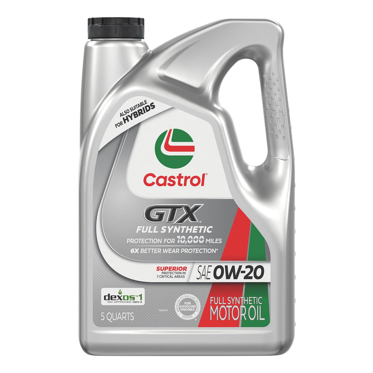 Full Synthetic 0W-20 Motor Oil, 5 Quarts, Pack of 3 L553706