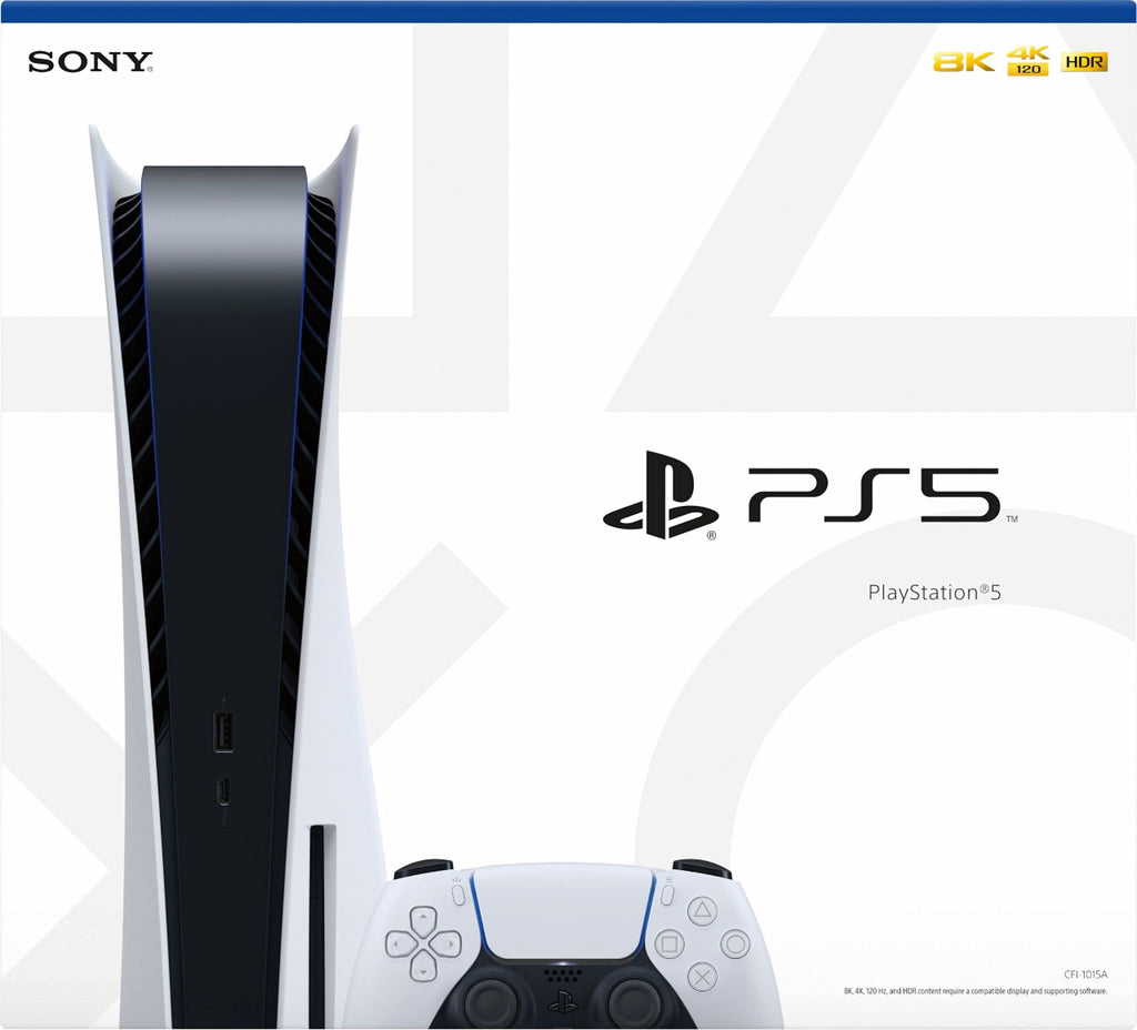 Playstation 5 Disc Version Console with Additional Controller X1346