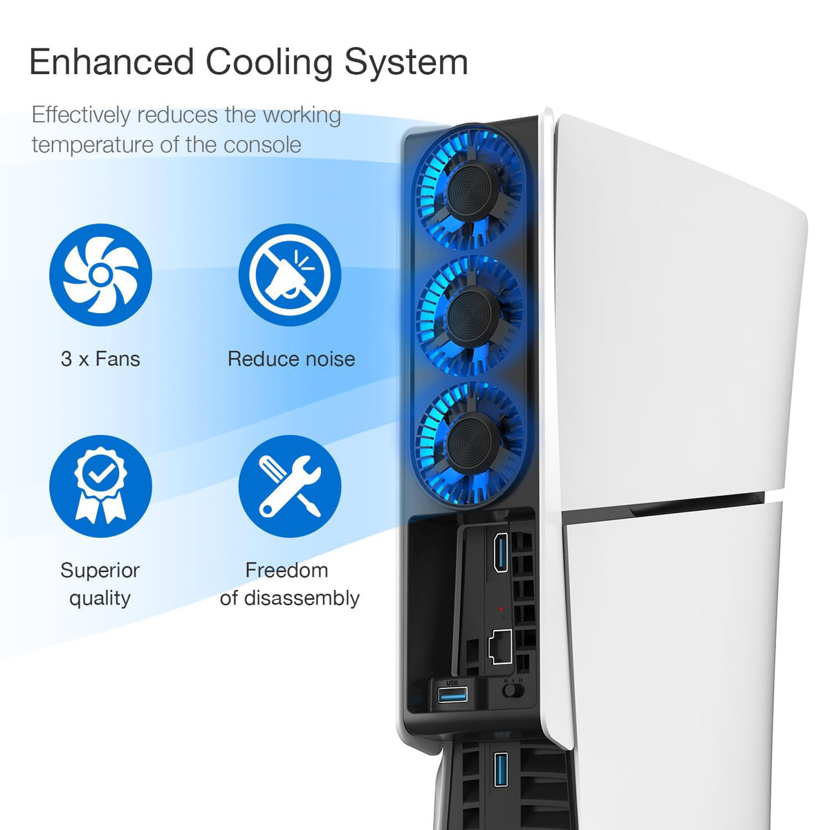 Cooling Fan with LED Light T47777