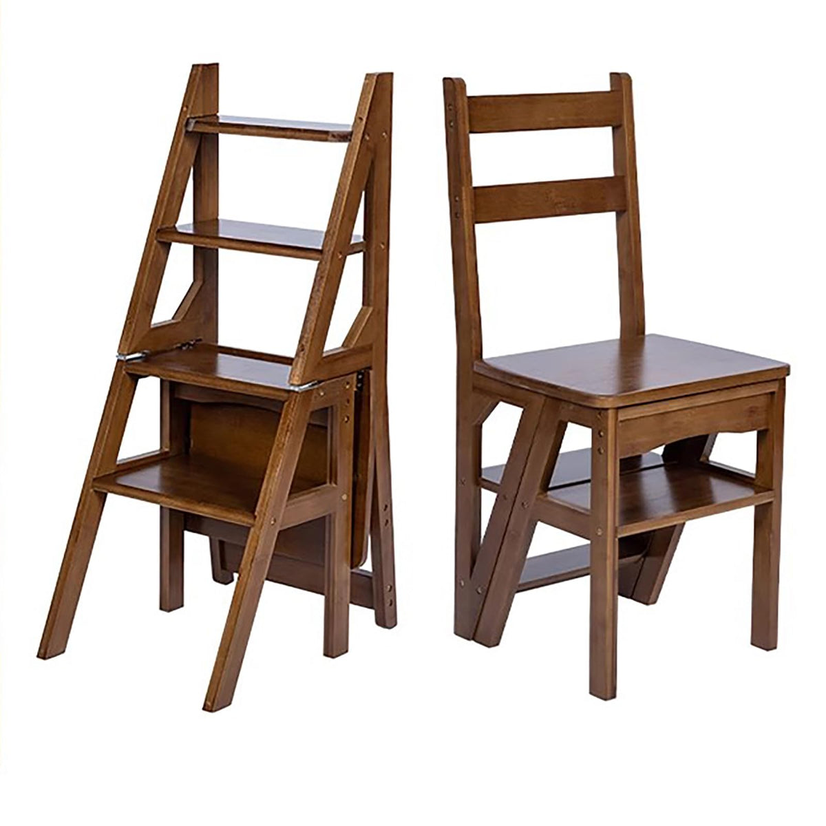 Solid Wood Folding Ladder Chair W423095