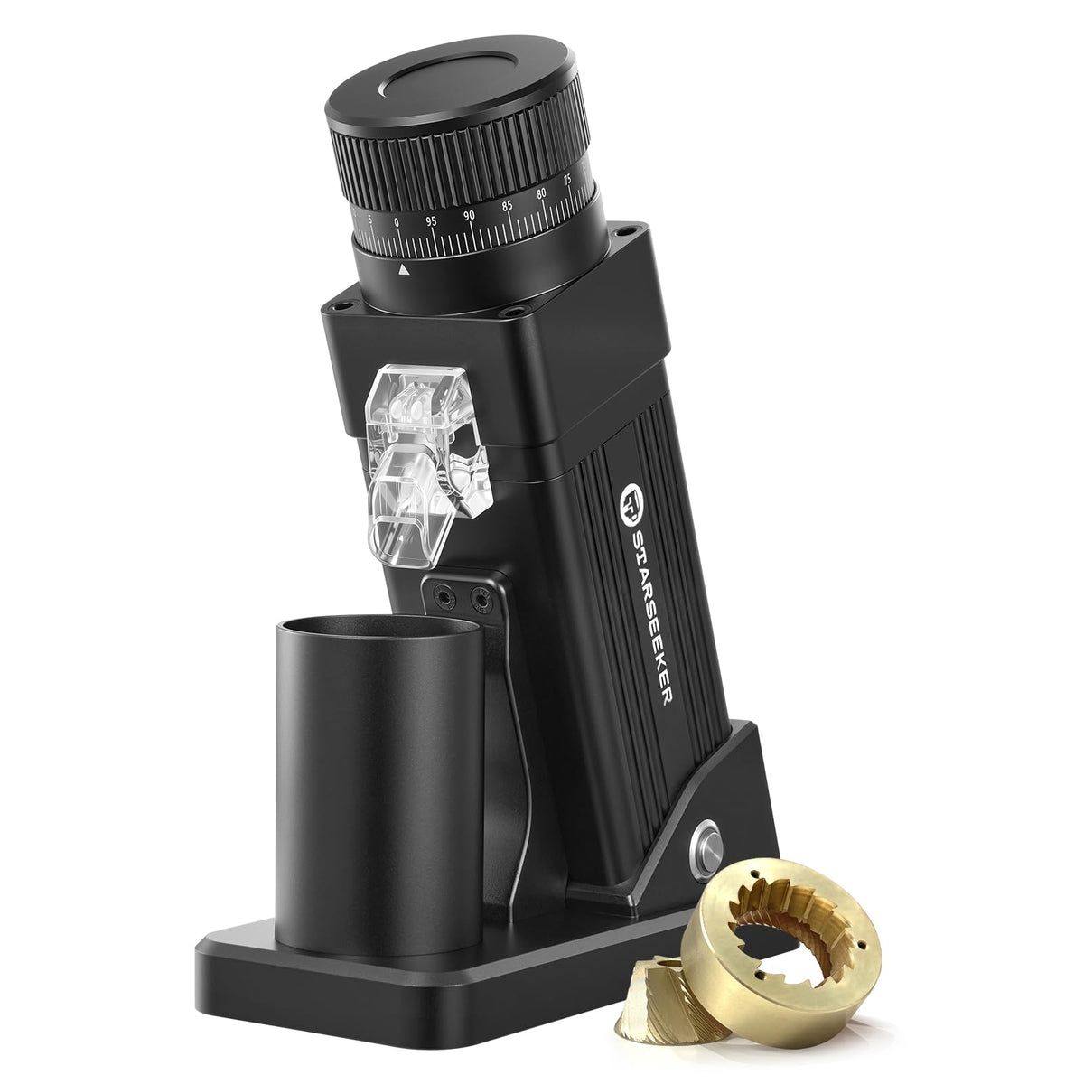 Electric Coffee Grinder with 55mm Titanium Conical Burr Q3612