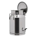 30L Stainless Steel Milk Can with Handle Sealed Lid and Faucet U265609