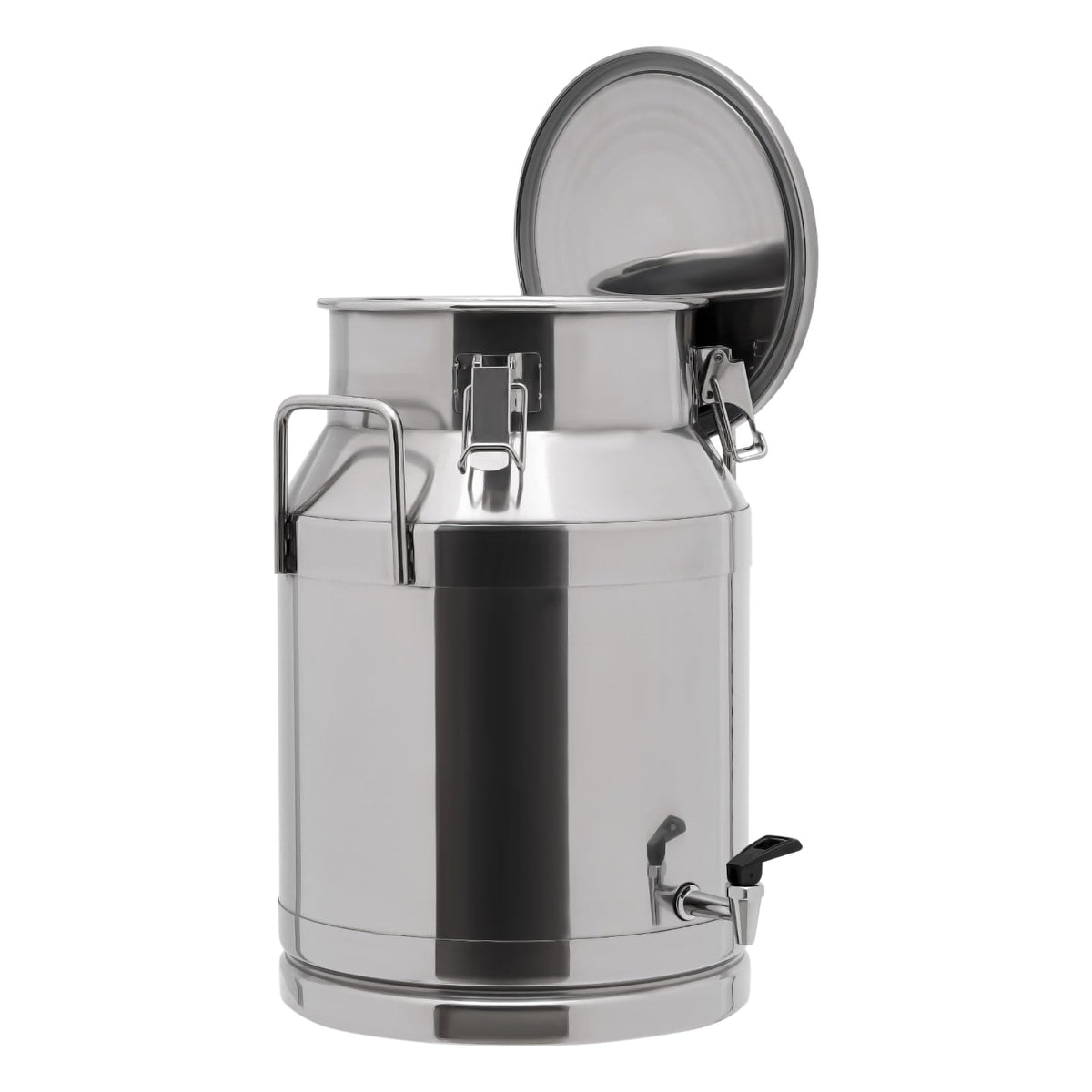 30L Stainless Steel Milk Can with Handle Sealed Lid and Faucet U265609