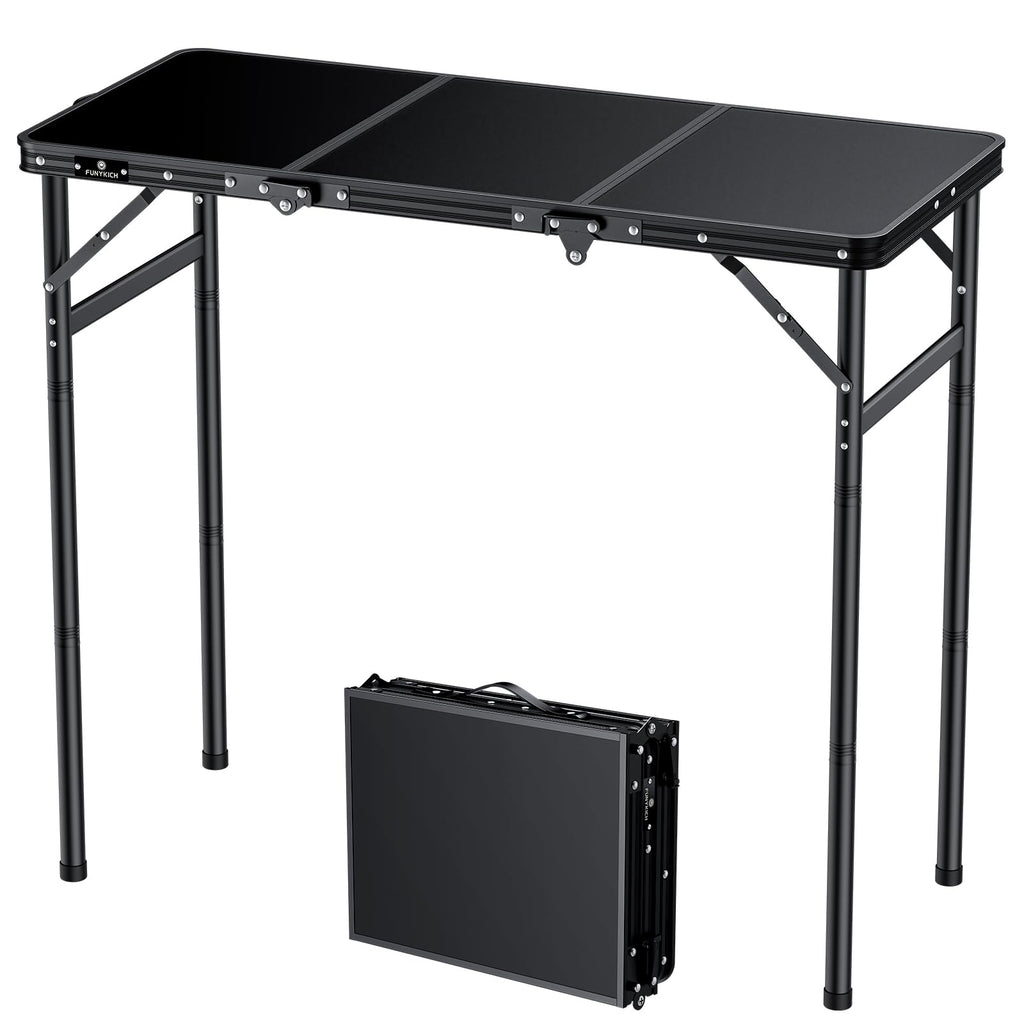 Aluminum Folding Camping Table 3 Height Adjustable J40747