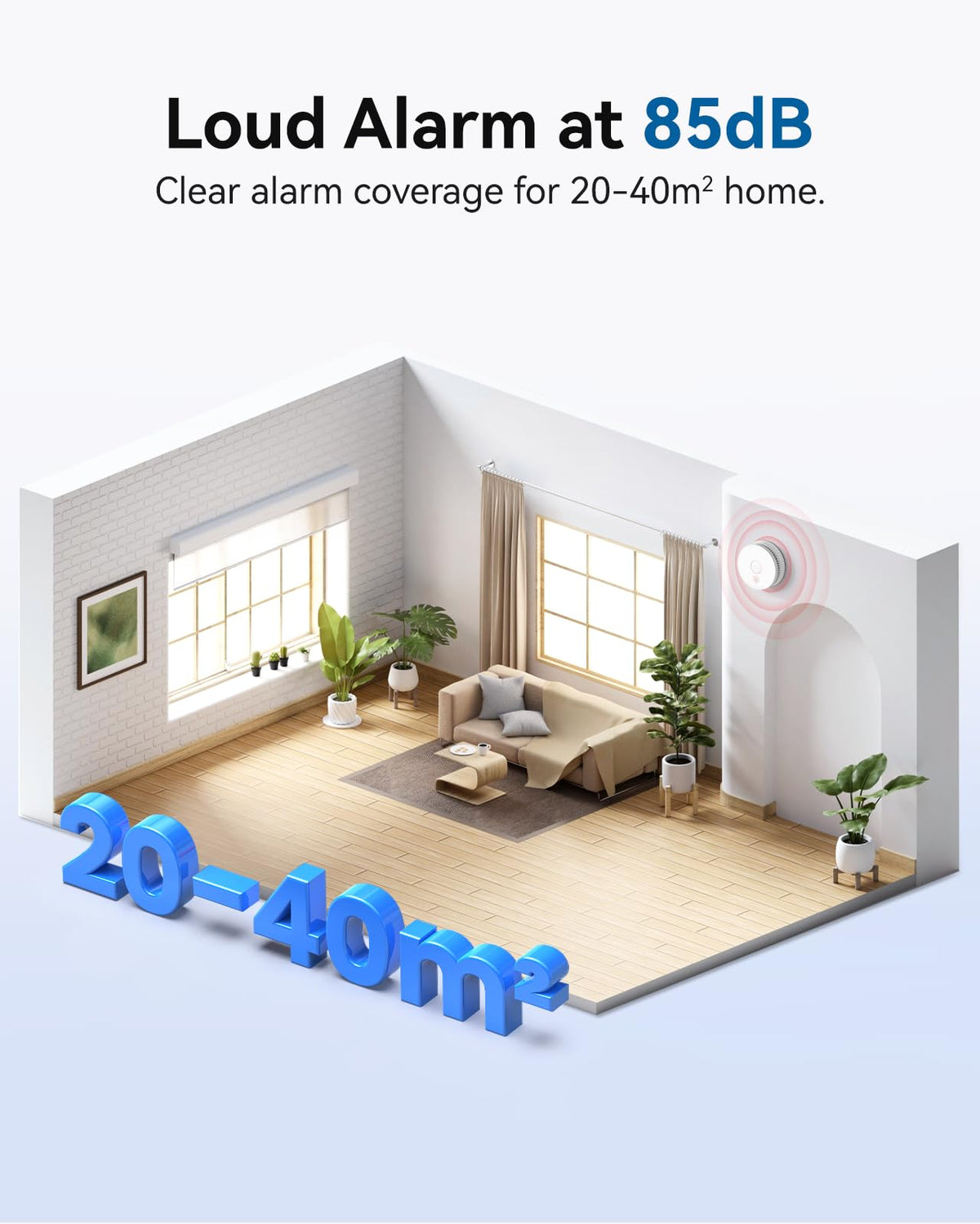 Smoke Detector Fire Alarm B530