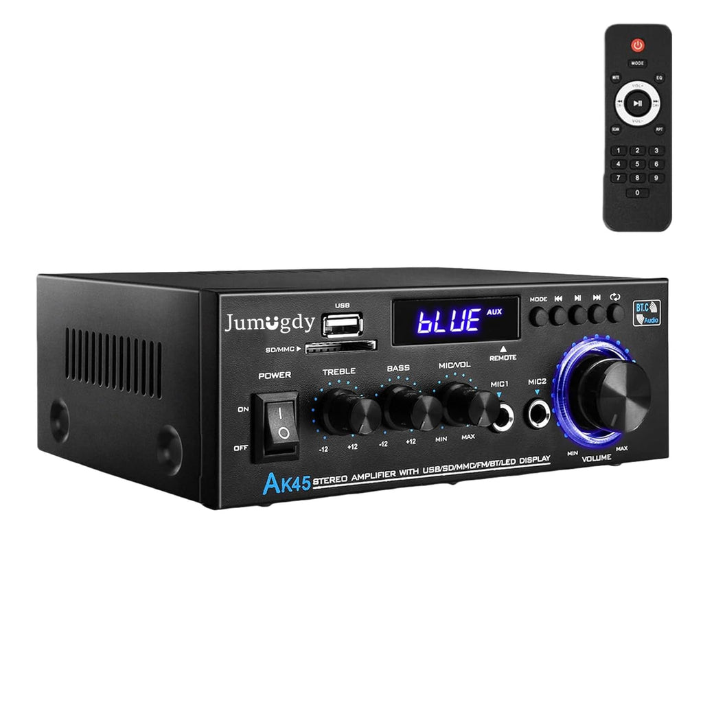 800W 2 Channel Bluetooth Power Amplifier X866