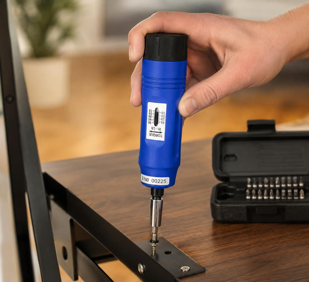 21-Piece Adjustable Torque Screwdriver Set 1/4-Inch Drive K137