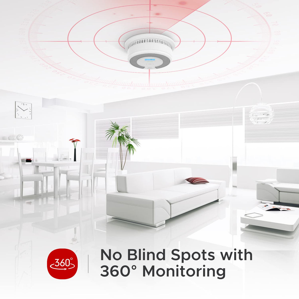 Combination Smoke & CO Alarm, 10-Year Battery, 3-Pack V3082