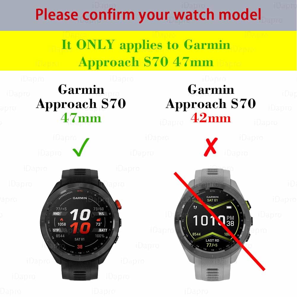 Screen Protector for Garmin Approach S70 47mm Y9861