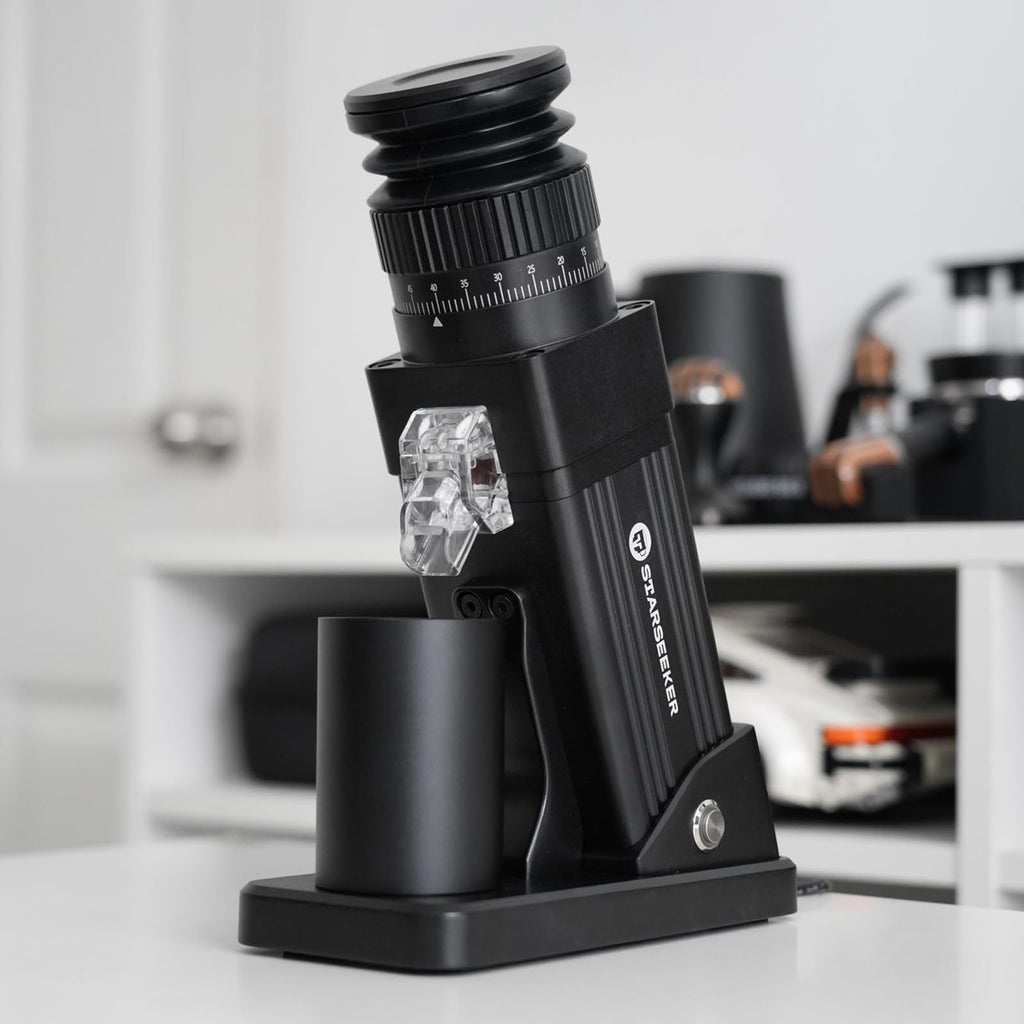 Electric Coffee Grinder with 55mm Titanium Conical Burr Q3612