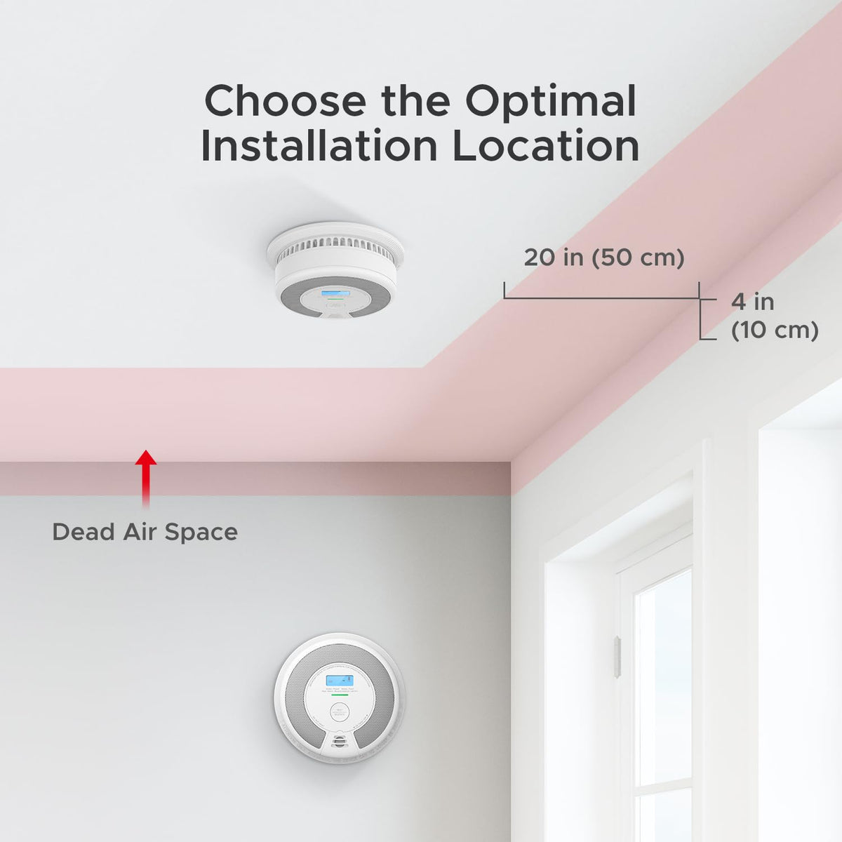 Combination Smoke & CO Alarm, 10-Year Battery, 3-Pack V3082