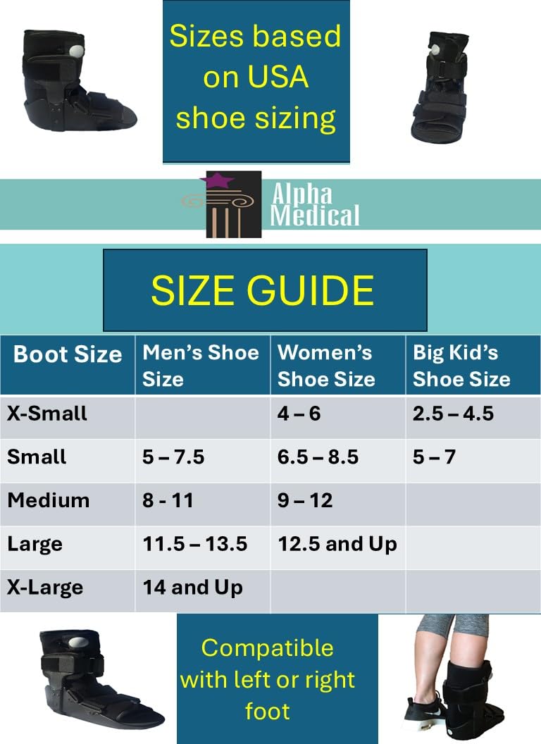 Mid-Calf Air Walker Boot B21415