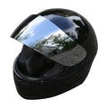 Gloss Black Full Face Motorcycle Helmet J118915