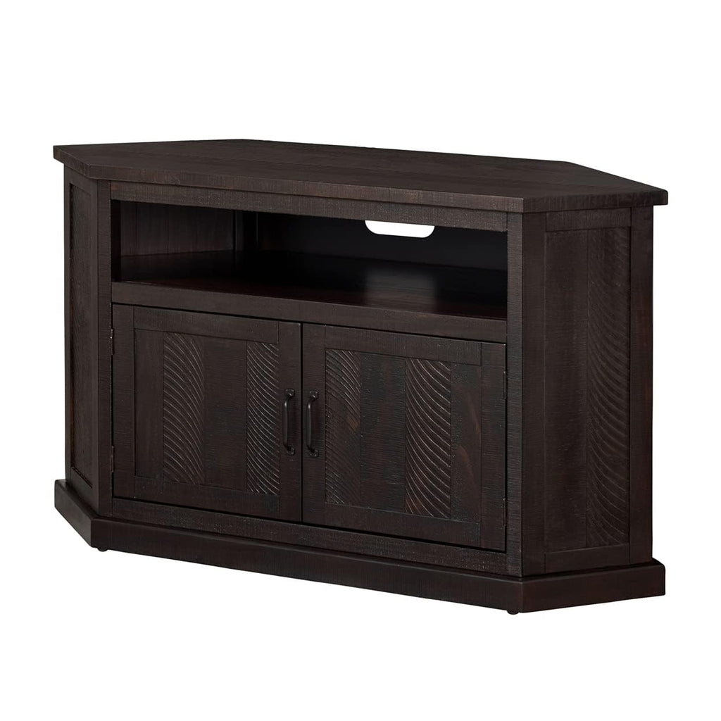 Solid Wood TV Stand with Cabinet Storage P711720