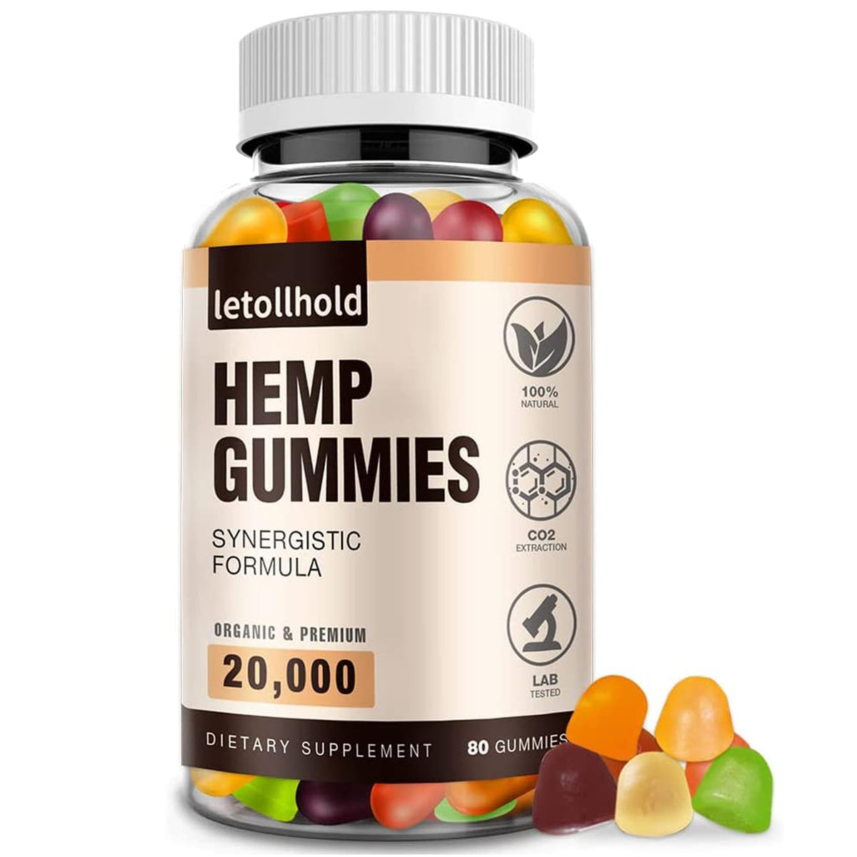 Hemp Gummies 1 Pack Low Sugar Z82762