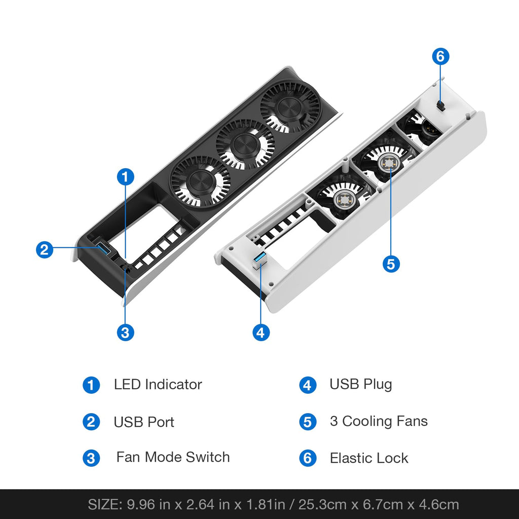 Cooling Fan with LED Light T47777