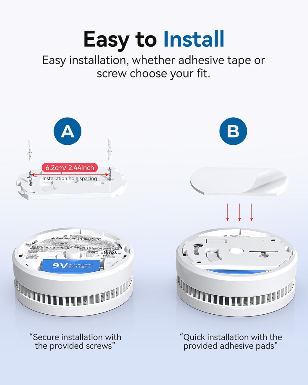 Smoke Detector Fire Alarm B530