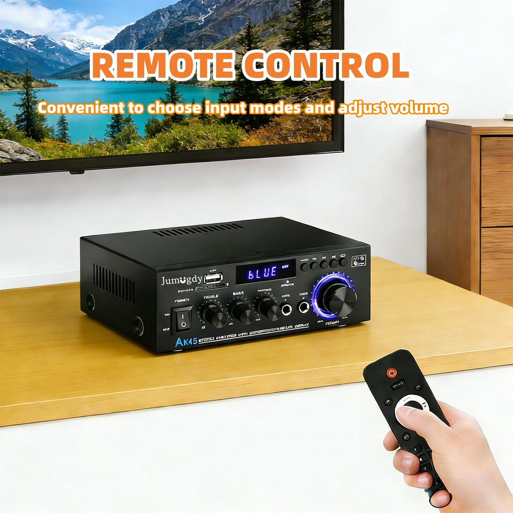 800W 2 Channel Bluetooth Power Amplifier X866