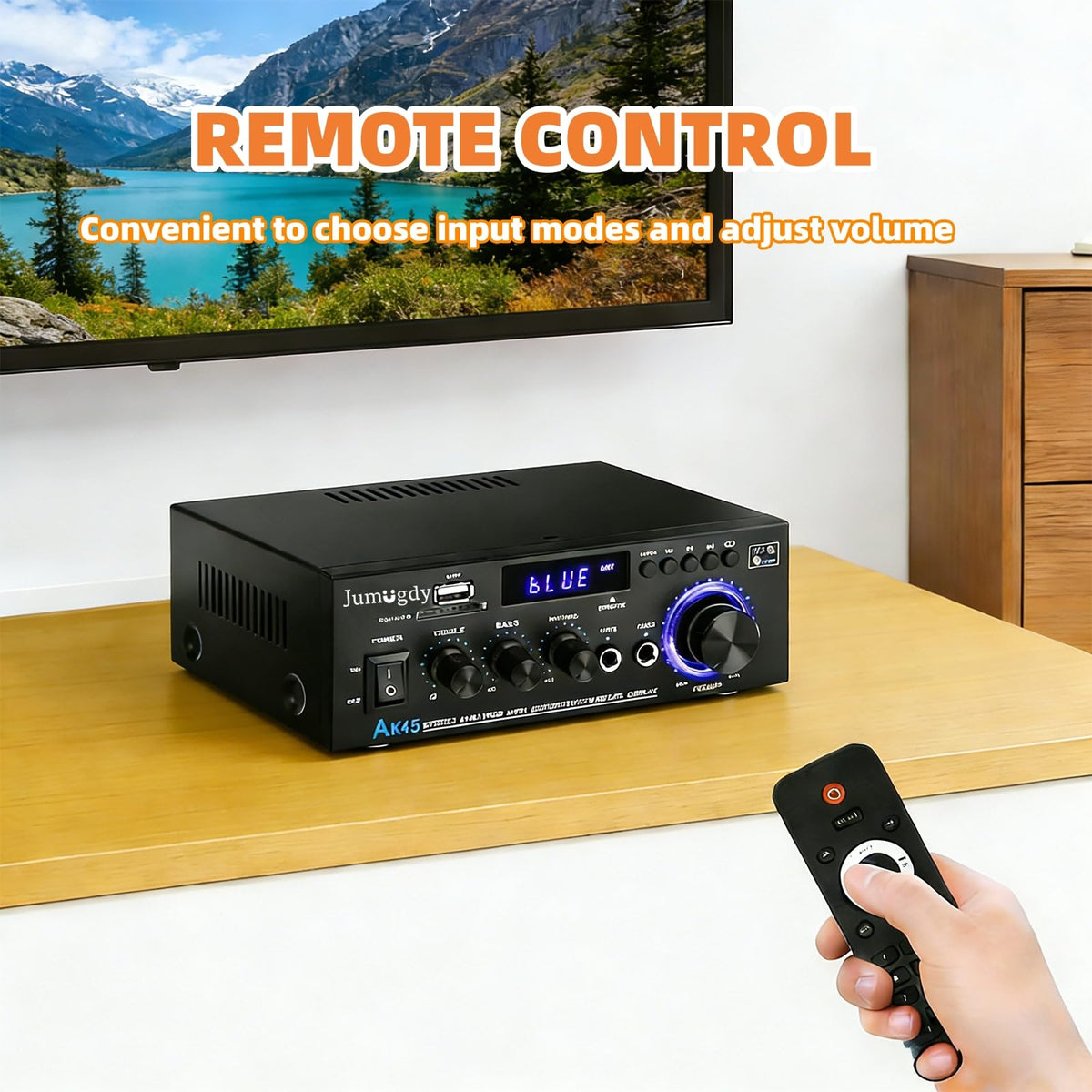 800W 2 Channel Bluetooth Power Amplifier X866