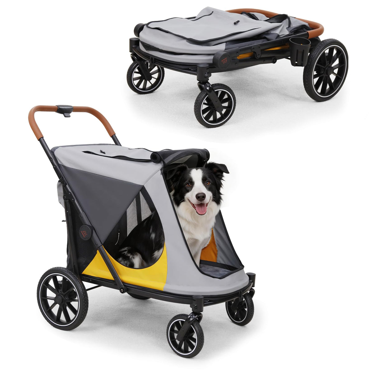 Large Dog Stroller with Dual Entry D115819