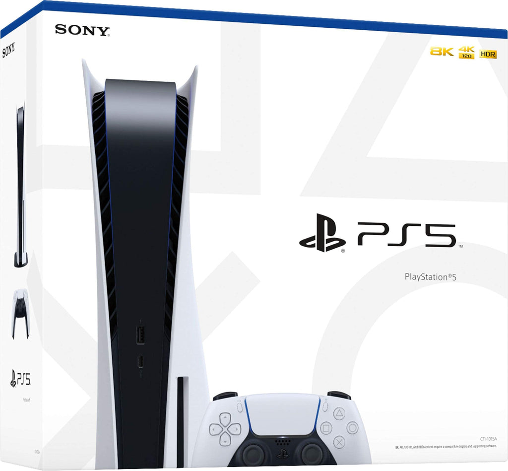Playstation 5 Disc Version Console with Additional Controller X1346