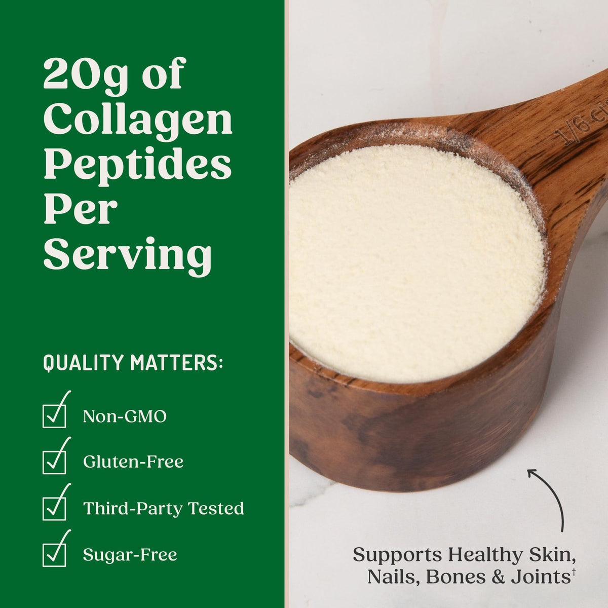 Unflavored Collagen Peptides Powder 8.5 Ounces C851674