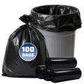 40-45 Gallon 100 Count 21 Micron HDPE Trash Bags N74296