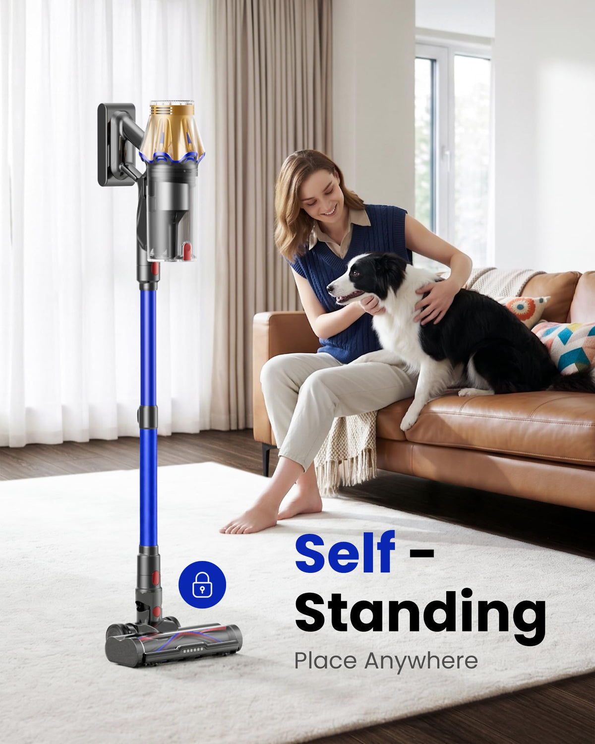 650W 60KPA Cordless Stick Vacuum Cleaner W33802