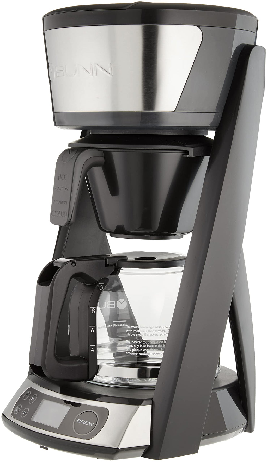 Programmable Coffee Maker, 10 cup, Stainless Steel L1287