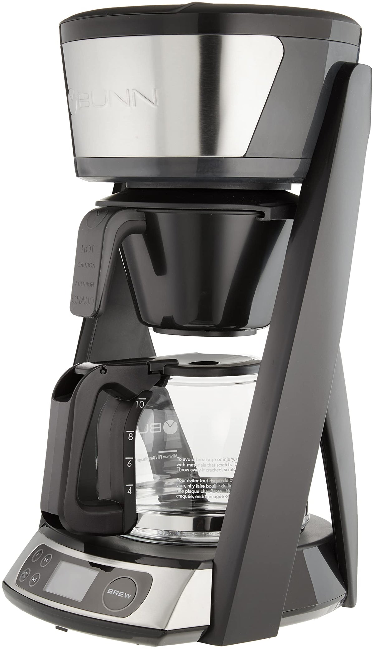 Programmable Coffee Maker, 10 cup, Stainless Steel L1287