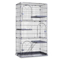 3/4-Tier Cat Cage Playpen with Hammock D713