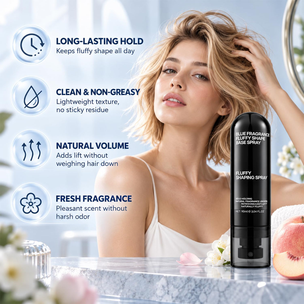 Peach-Scented Volumizing & Setting Spray G590590