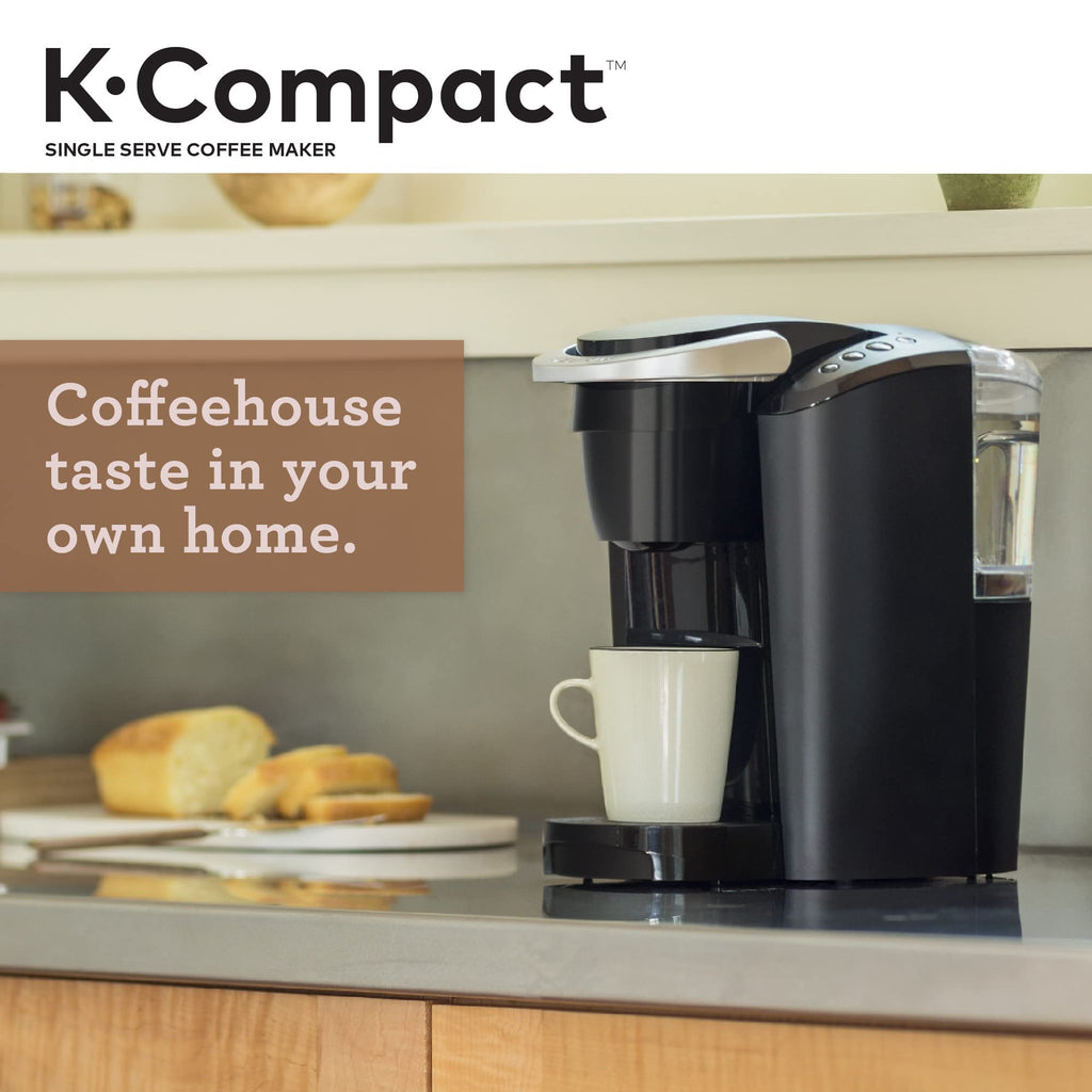 Black Single-Serve Coffee Maker with 3 Brew Sizes C49006