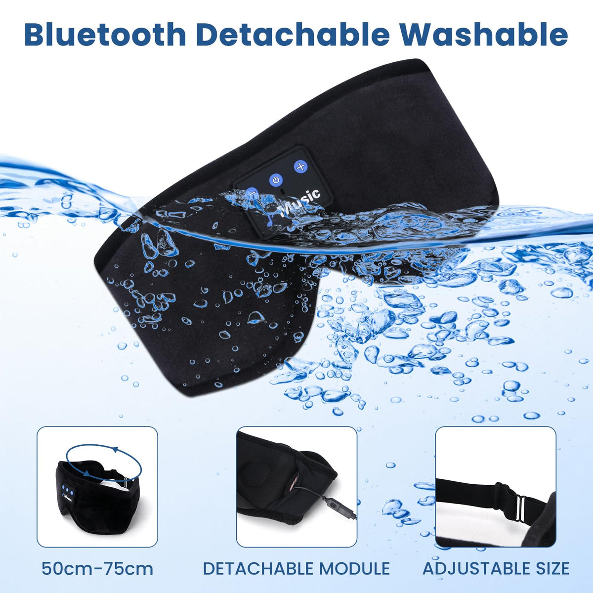 Sleep Mask with Bluetooth Headphones F81187