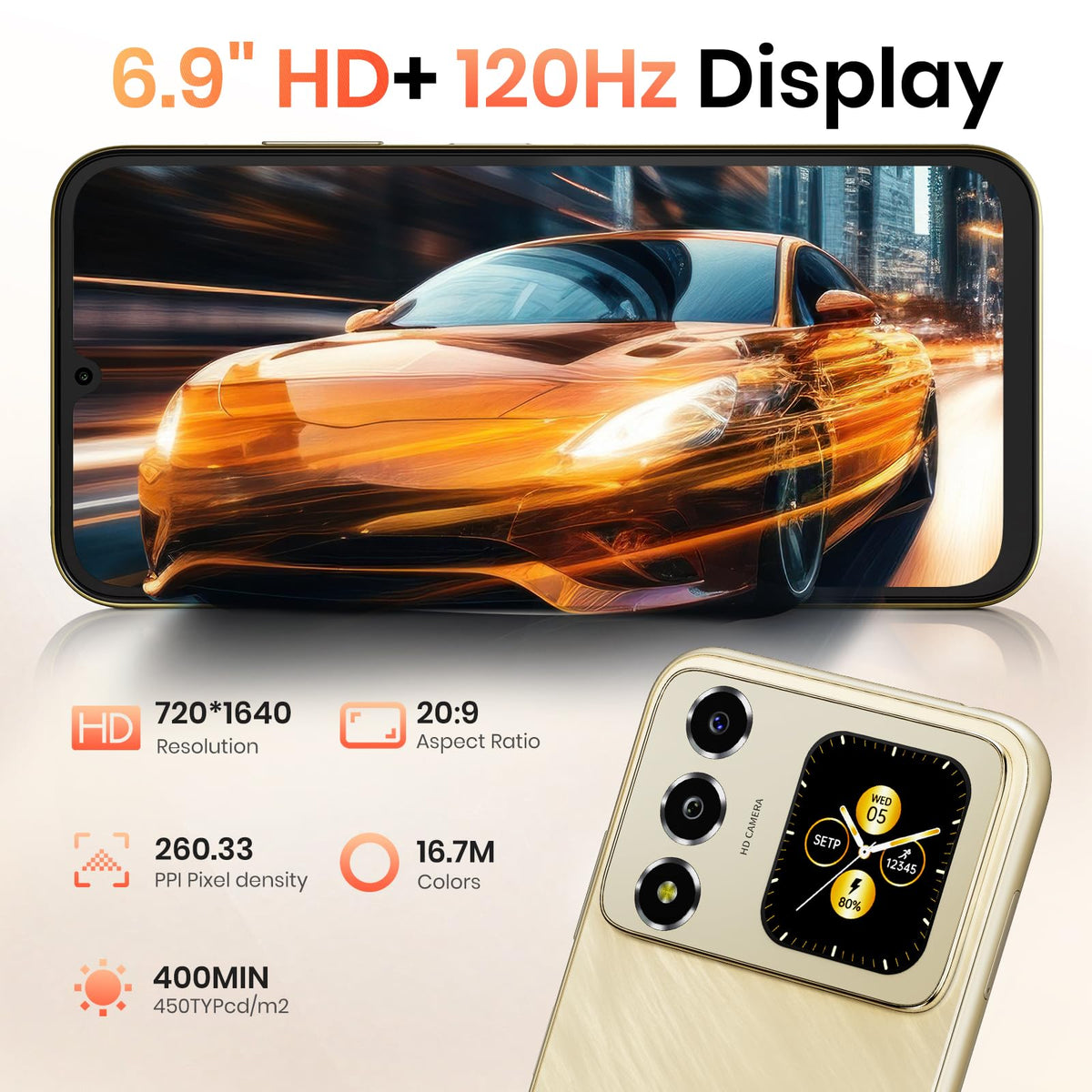 Unlocked 32GB+256GB+2TB Android Smartphone I879