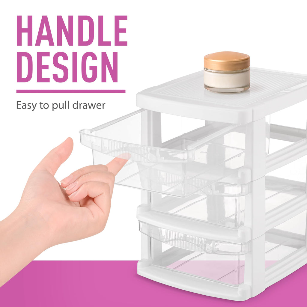 3 Drawer Plastic Storage Unit N5115