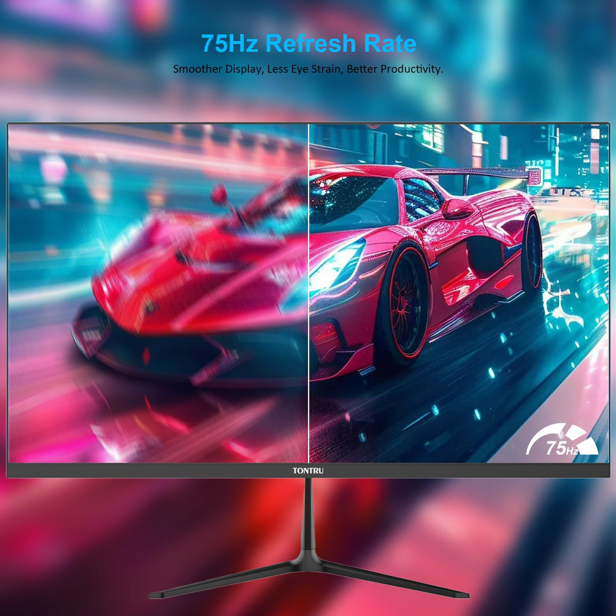 23.8 inch Full HD VA Monitor 75Hz Black S138
