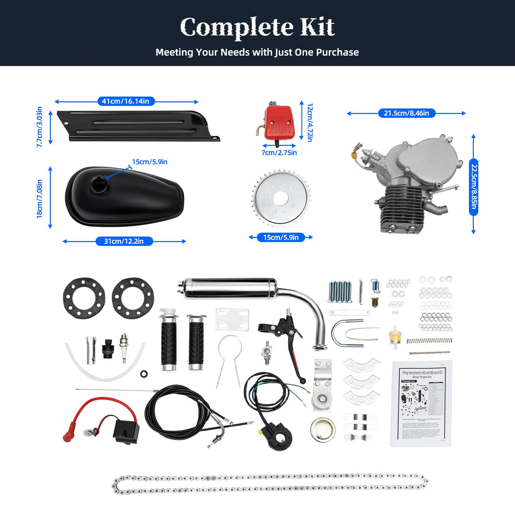 2 Stroke 100cc Bicycle Engine Kit Y271382
