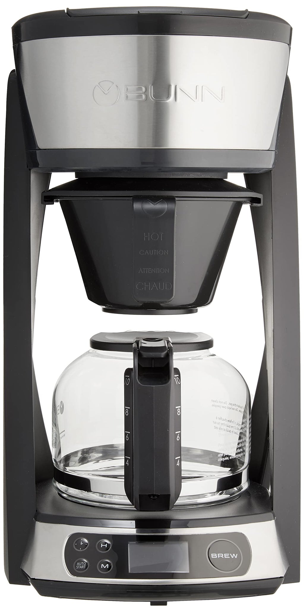 Programmable Coffee Maker, 10 cup, Stainless Steel L1287